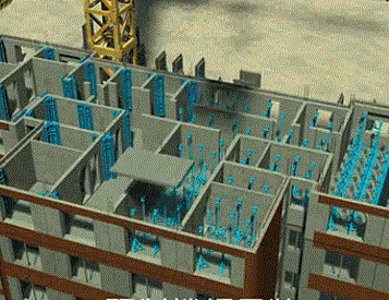 预制楼板吊装.gif